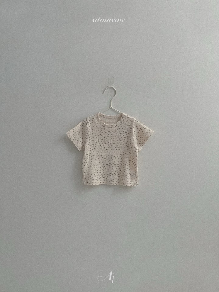 Atomeme - Korean Baby Fashion - #babyoutfit - Fleur Tee - 6