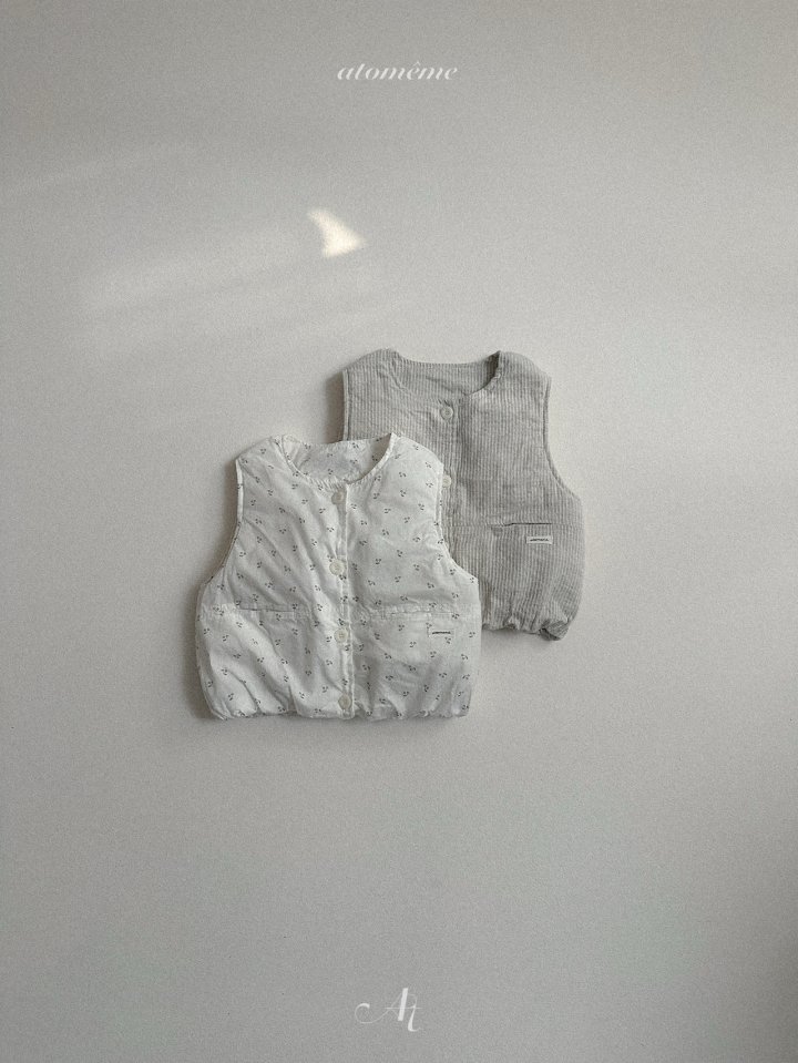 Atomeme - Korean Baby Fashion - #babyoutfit - Cloud Vest - 3