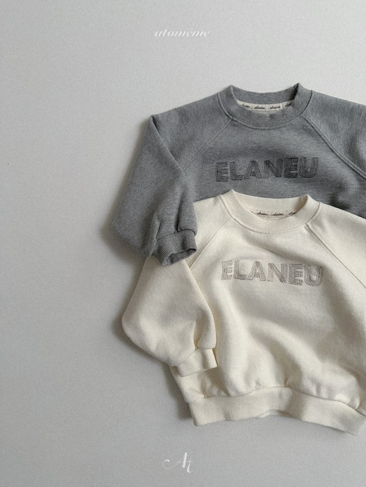 Atomeme - Korean Baby Fashion - #babywear - Stitch Sweatshirt - 3