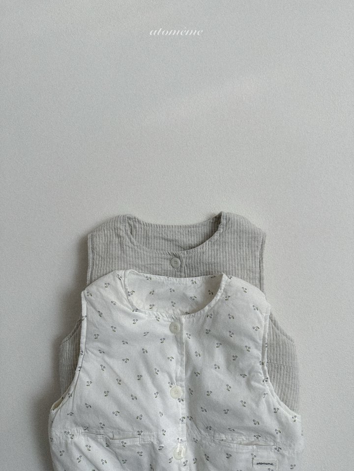 Atomeme - Korean Baby Fashion - #babyoutfit - Cloud Vest - 4