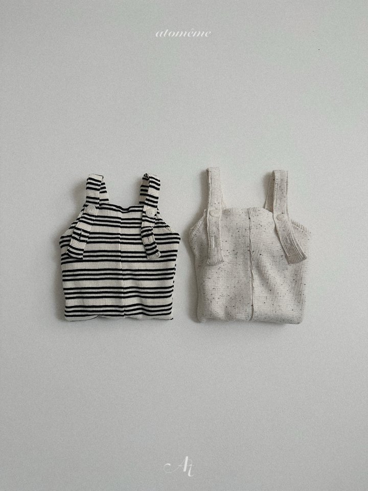 Atomeme - Korean Baby Fashion - #onlinebabyboutique - Crop Overalls - 8