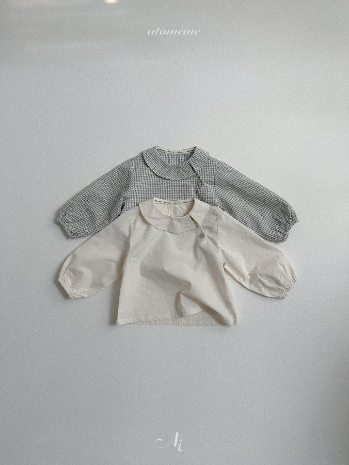 Atomeme - Korean Baby Fashion - #onlinebabyboutique - Flat Blouse - 3