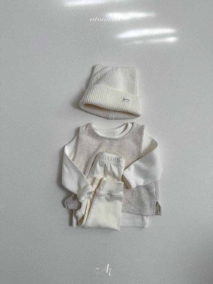 Atomeme - Korean Baby Fashion - #onlinebabyboutique - Rosy Cat Beanie - 10