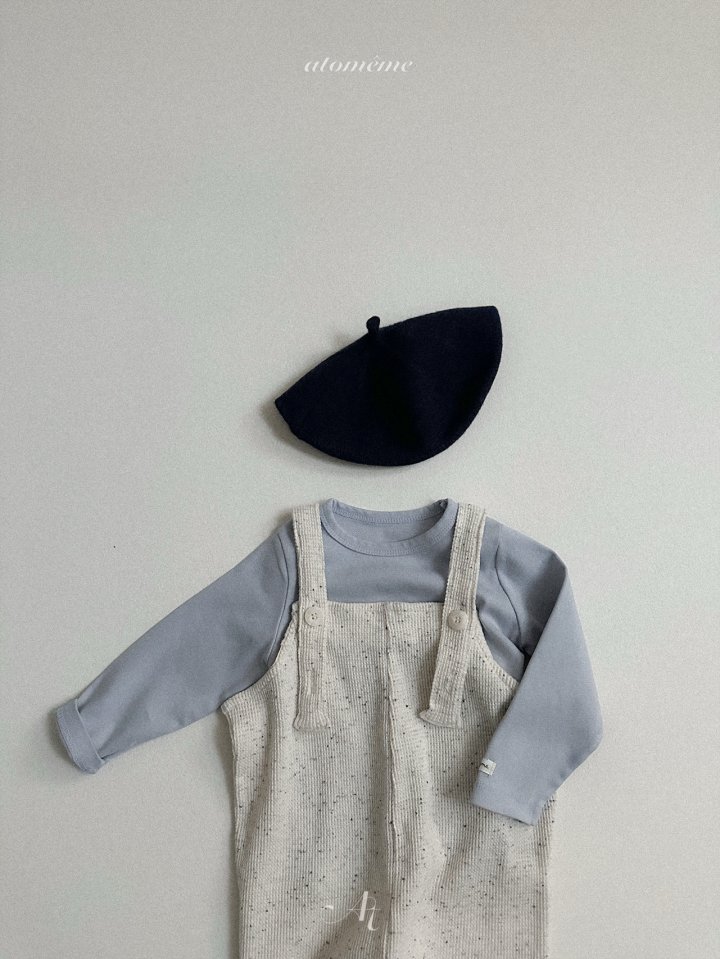 Atomeme - Korean Baby Fashion - #onlinebabyshop - Crop Overalls - 9