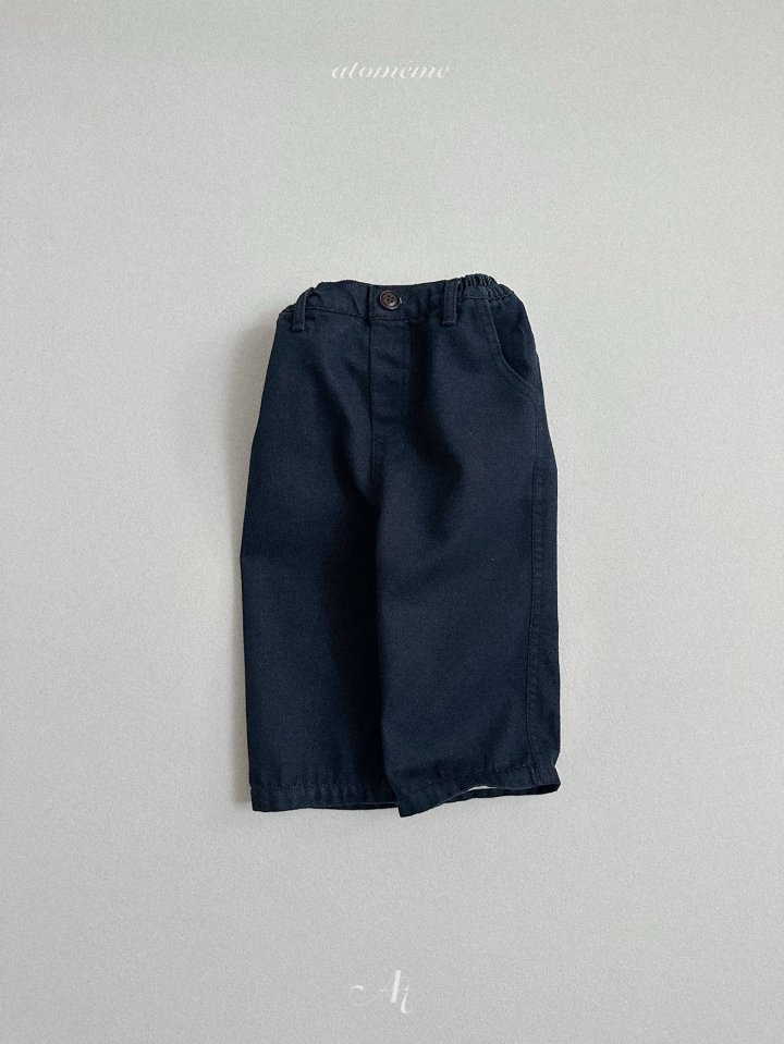 Atomeme - Korean Baby Fashion - #onlinebabyboutique - Non-Fade Denim Pants - 4