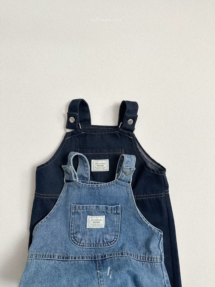 Atomeme - Korean Baby Fashion - #onlinebabyshop - Orca Denim Overalls - 7