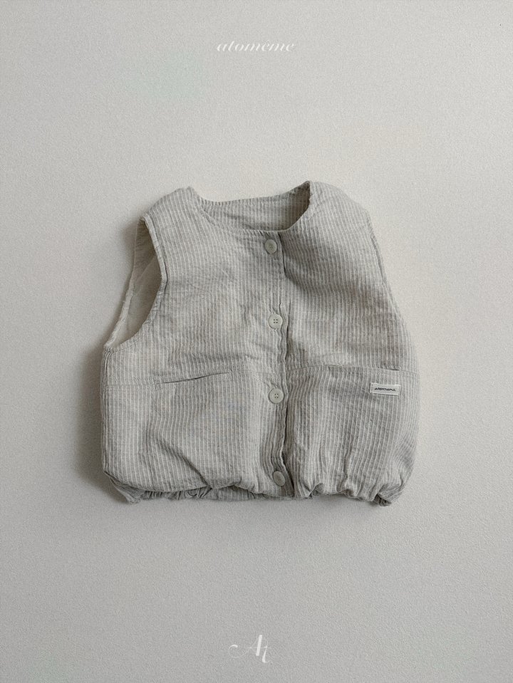 Atomeme - Korean Baby Fashion - #onlinebabyshop - Cloud Vest - 6