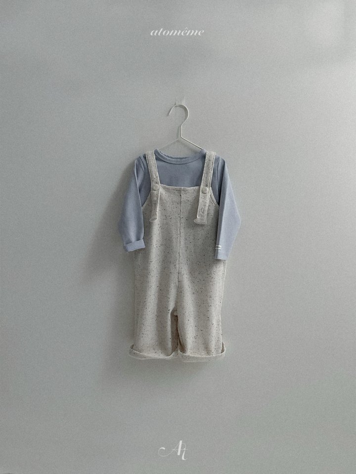 Atomeme - Korean Baby Fashion - #smilingbaby - Crop Overalls - 10
