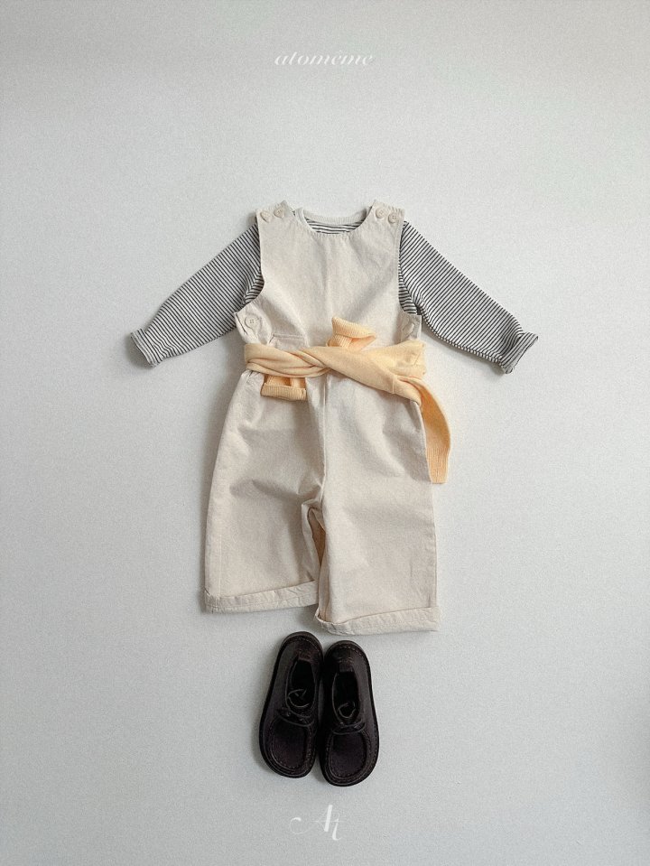 Atomeme - Korean Baby Fashion - #smilingbaby - Color Neck Knit Cardigan - 12