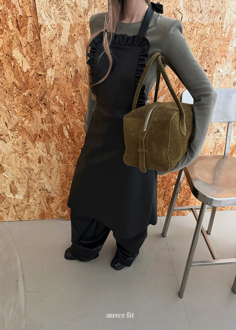 Auver_Fit - Korean Women Fashion - #momslook - Apron One-piece - 5