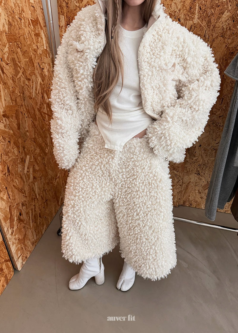 Auver_Fit - Korean Women Fashion - #momslook - Poodle Bermuda Pants - 8