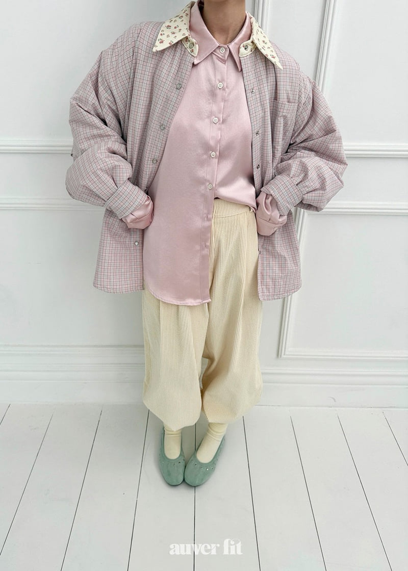 Auver_Fit - Korean Women Fashion - #pursuepretty - Candy Bonded Shirt - 2