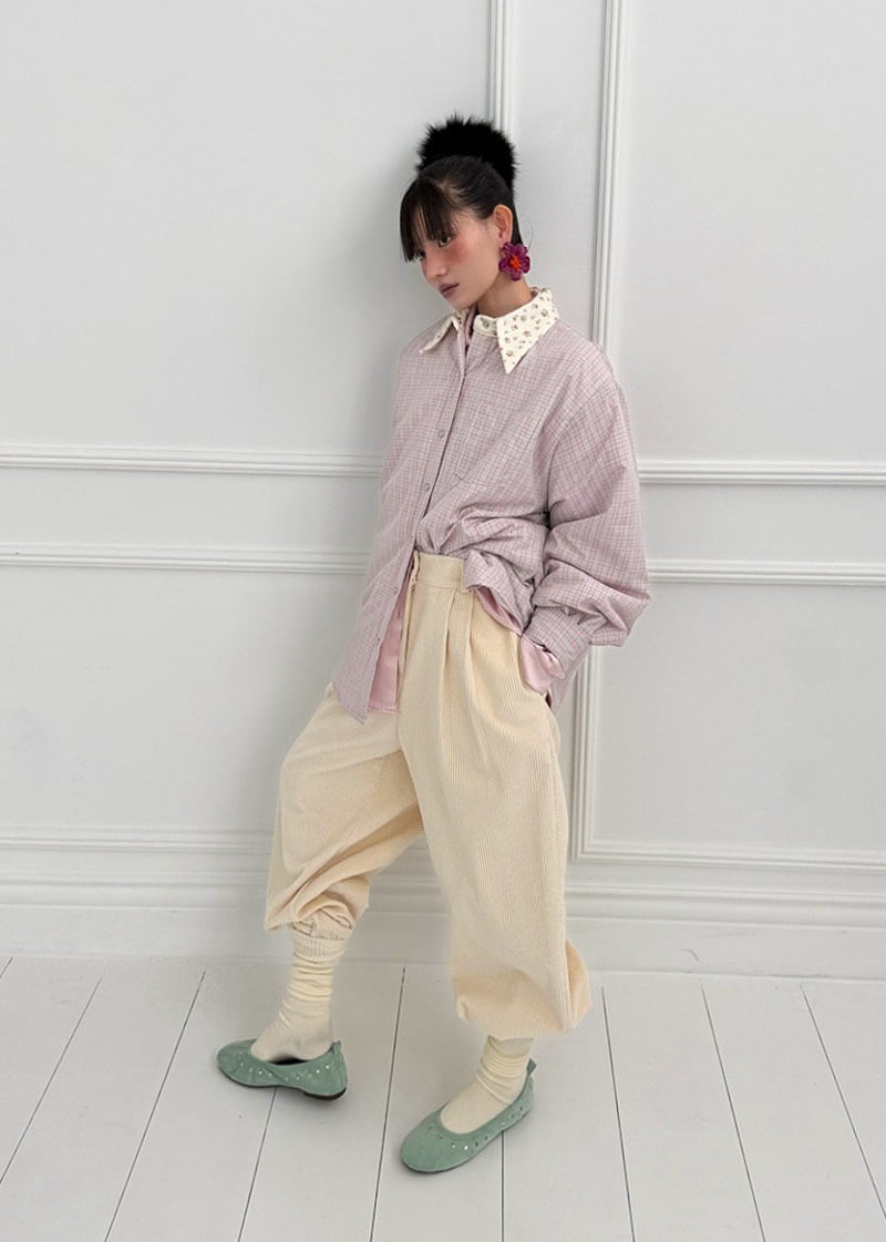 Auver_Fit - Korean Women Fashion - #restrostyle - Candy Bonded Shirt - 3