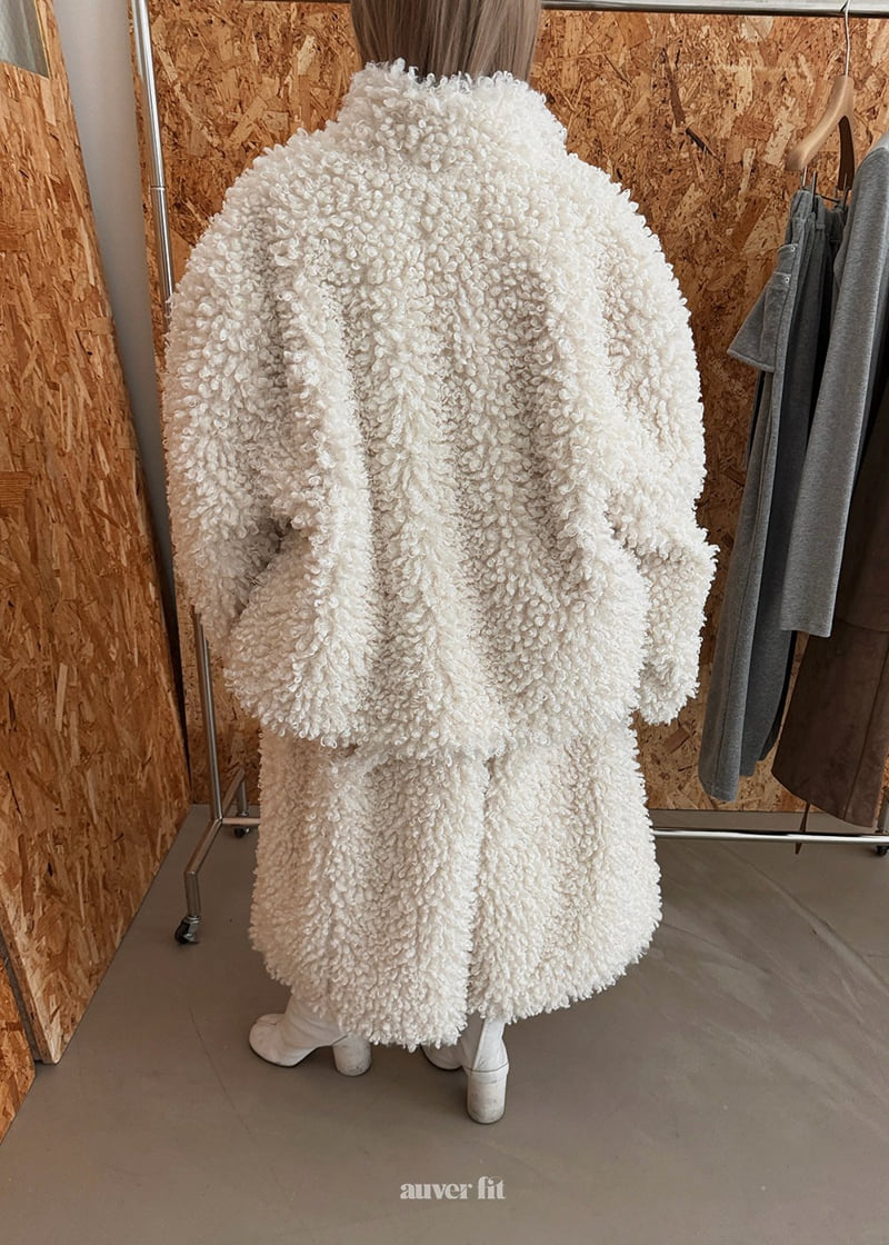 Auver_Fit - Korean Women Fashion - #womensfashion - Poodle Shearling Jumper - 9