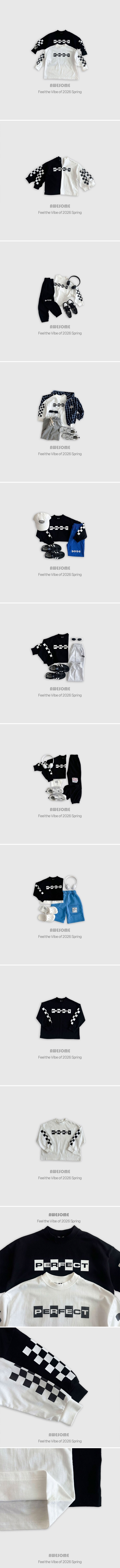 Awesome Bebe - Korean Children Fashion - #childofig - Perfect Check Sleeve Tee