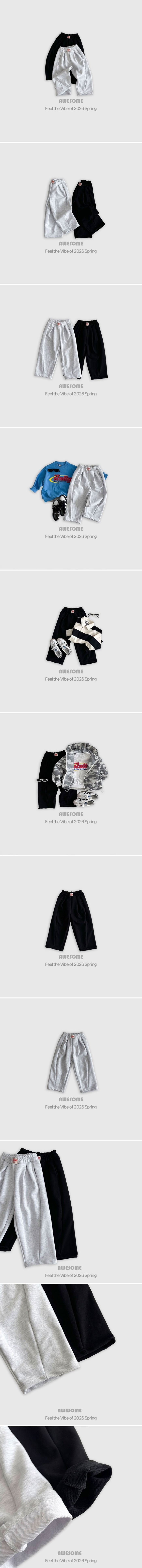 Awesome Bebe - Korean Children Fashion - #designkidswear - Panel Balloon Pants