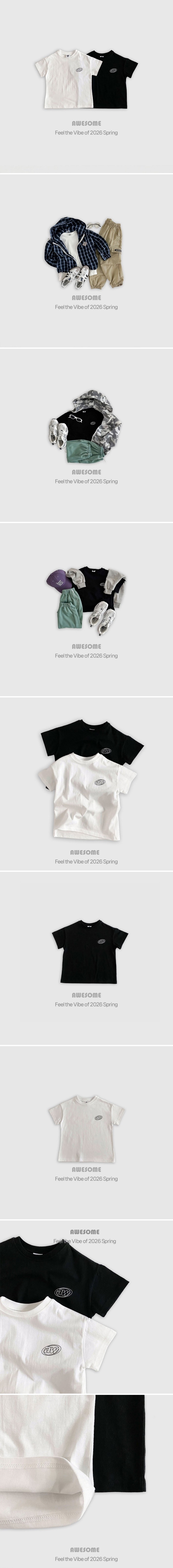 Awesome Bebe - Korean Children Fashion - #discoveringself - AW Short Sleeve Tee