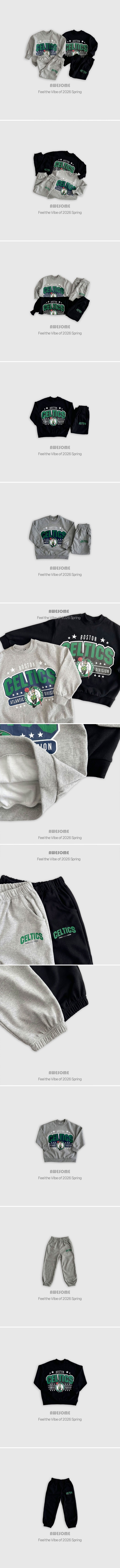 Awesome Bebe - Korean Children Fashion - #todddlerfashion - Celtic Top Bottom Set
