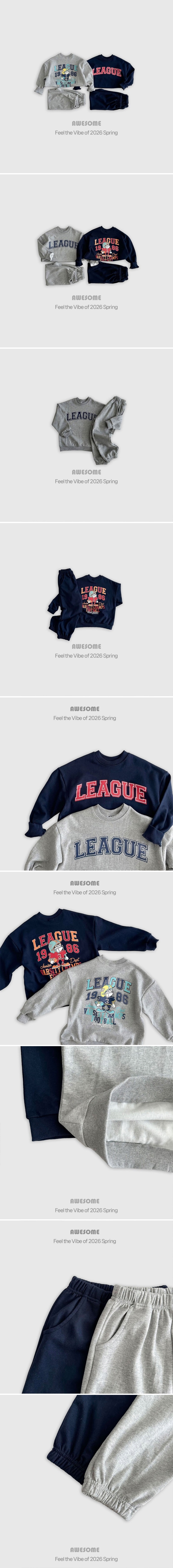 Awesome Bebe - Korean Children Fashion - #toddlerclothing - League Dog Top Bottom Set