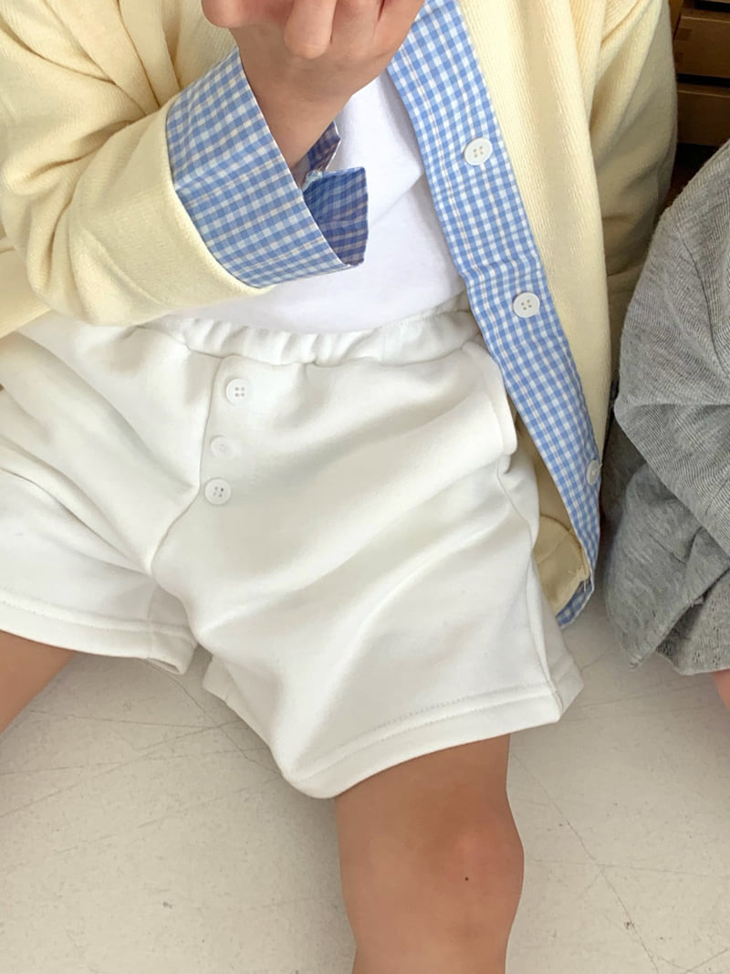 Bailey - Korean Children Fashion - #Kfashion4kids - Button Middle Pants - 7