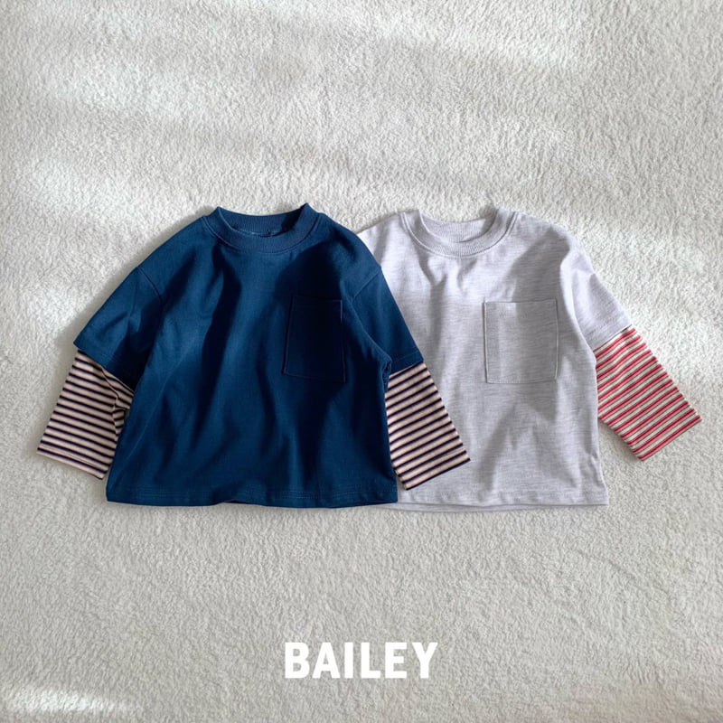 Bailey - Korean Children Fashion - #childofig - Layered Tee - 10