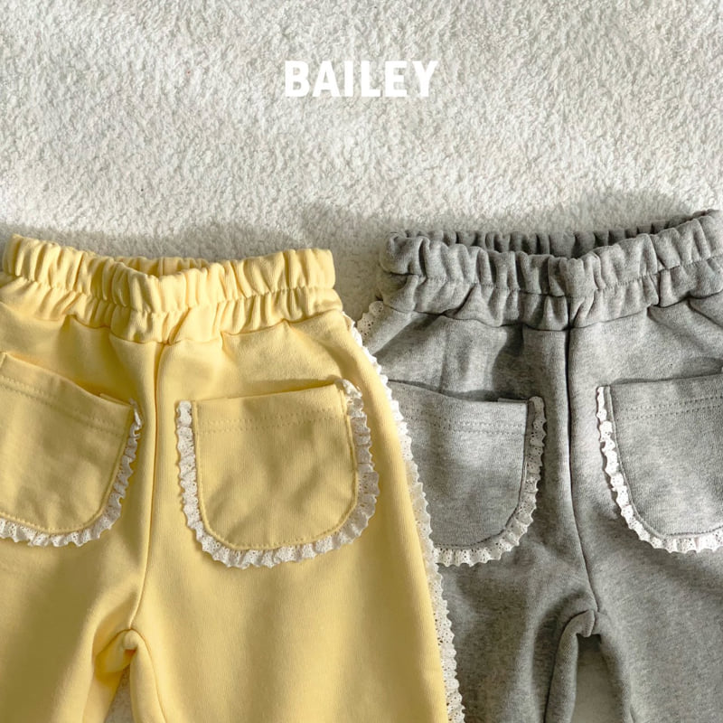 Bailey - Korean Children Fashion - #childofig - Loving You Frill Pants - 10