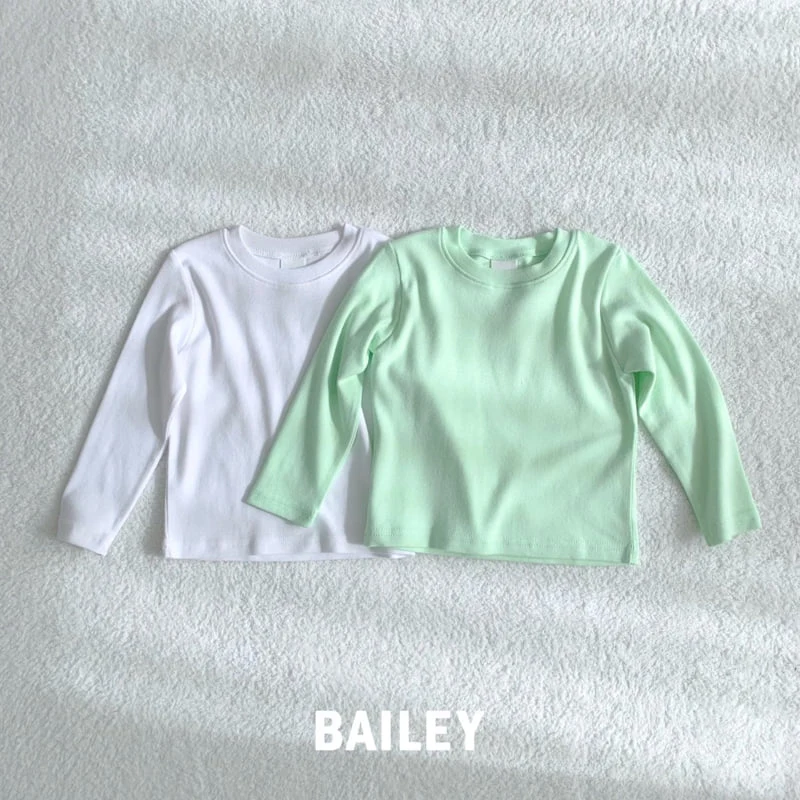 Bailey - Korean Children Fashion - #childofig - Bombom Modal Tee