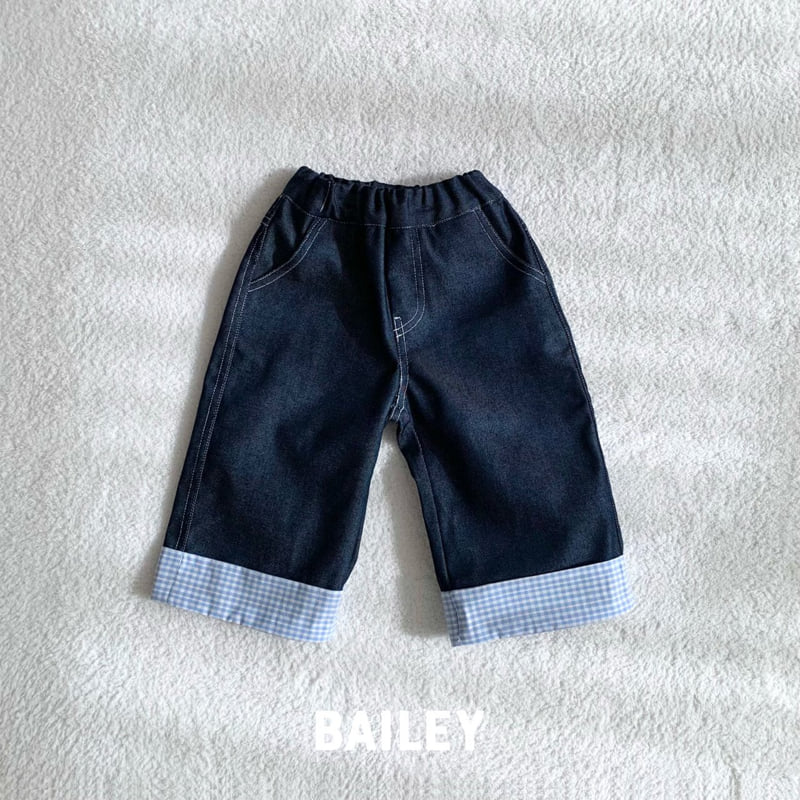 Bailey - Korean Children Fashion - #childrensboutique - Check Roll-Up Pants