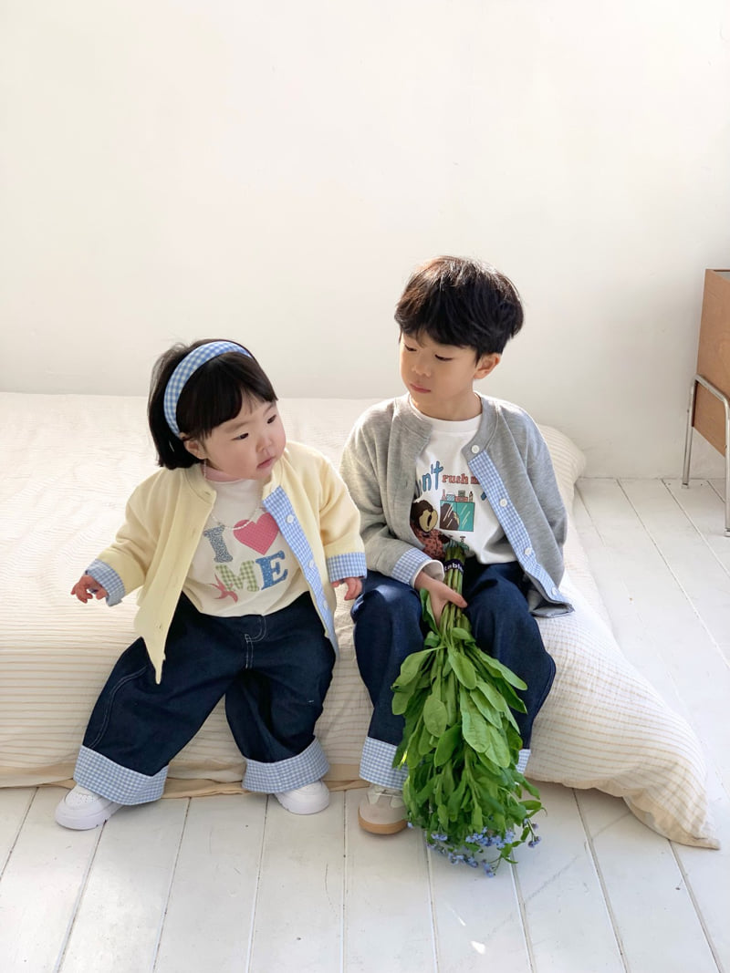 Bailey - Korean Children Fashion - #discoveringself - I Love Tee - 6