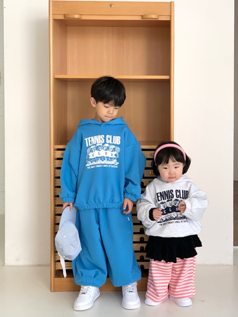 Bailey - Korean Children Fashion - #kidsshorts - Teddy Hoodie Sweatshirt - 3