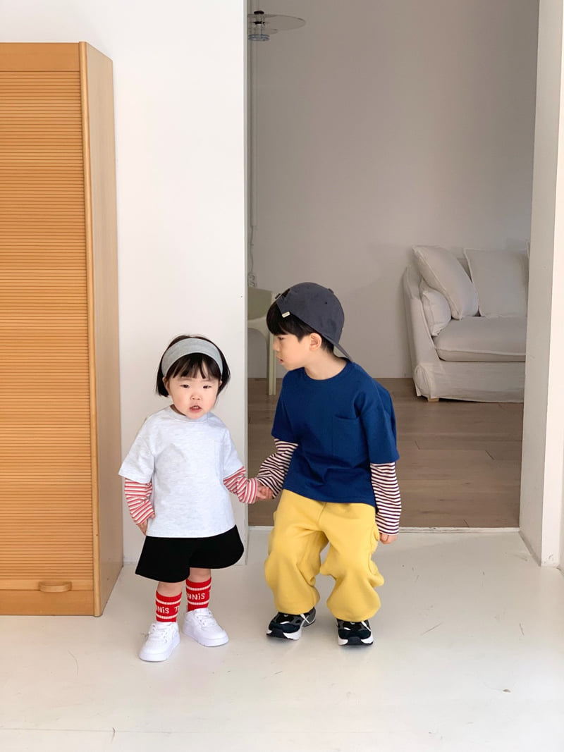 Bailey - Korean Children Fashion - #kidsstore - Layered Tee - 3