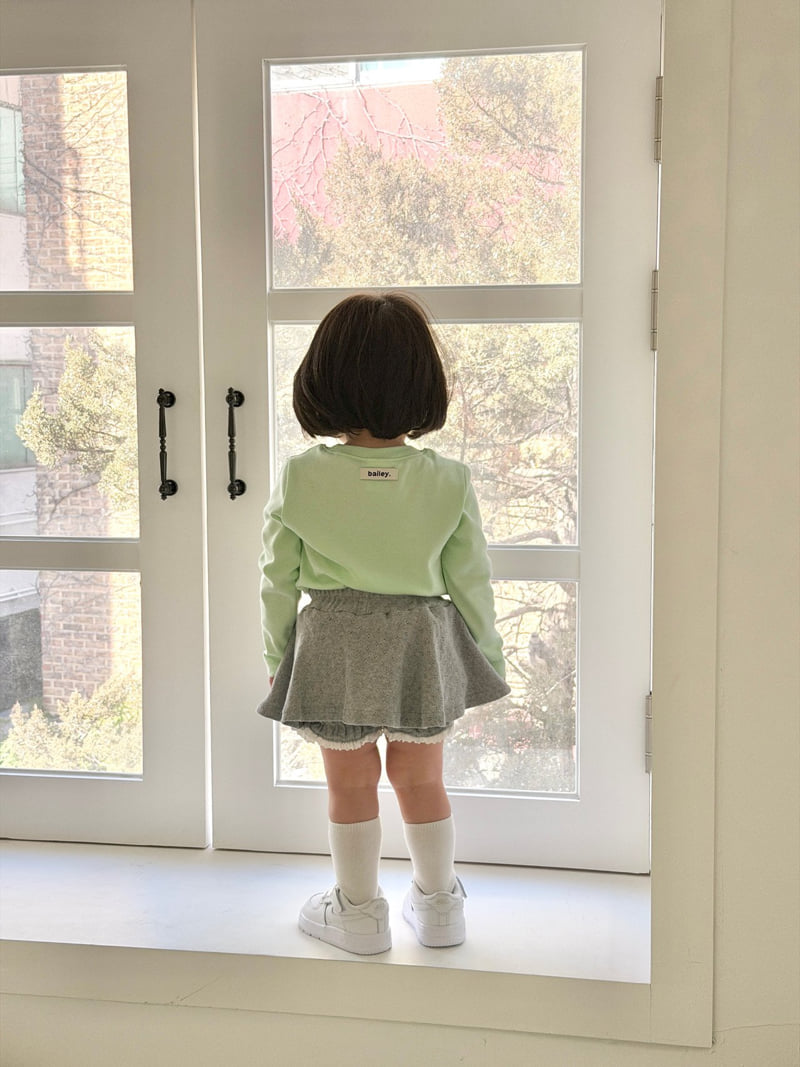 Bailey - Korean Children Fashion - #kidzfashiontrend - Bombom Modal Tee - 8