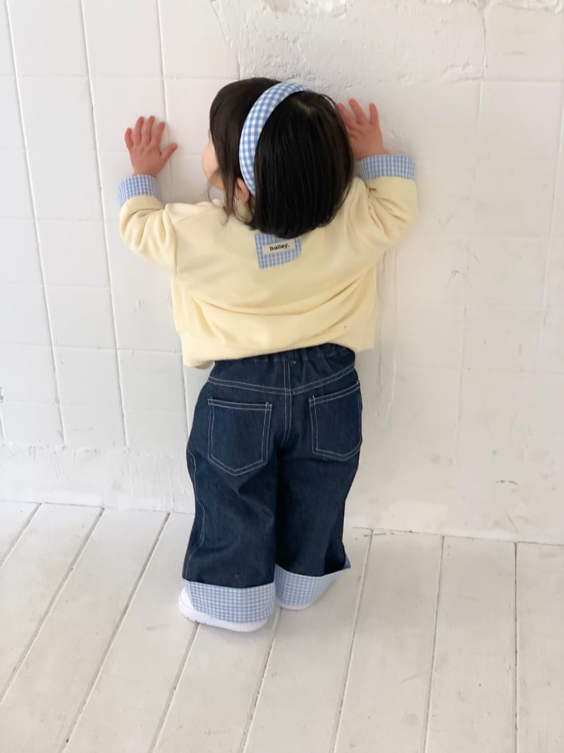 Bailey - Korean Children Fashion - #littlefashionista - Check Roll-Up Pants - 9