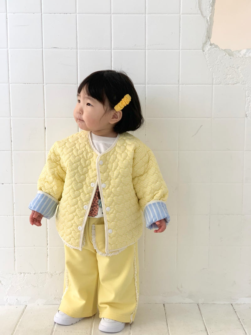 Bailey - Korean Children Fashion - #littlefashionista - Loving You Frill Pants - 5