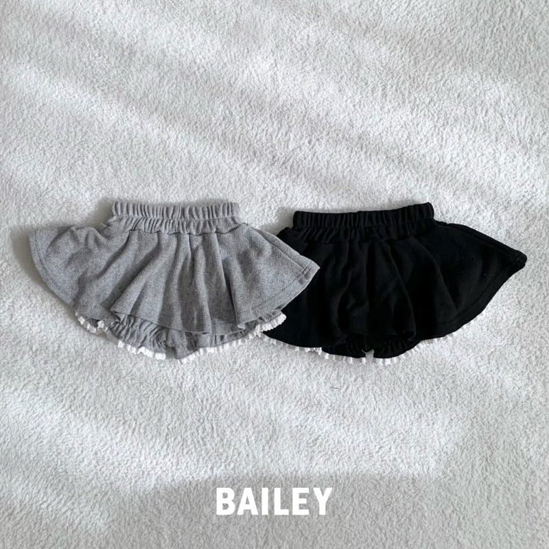Bailey - Korean Children Fashion - #toddlerclothing - Pretty Skort - 12