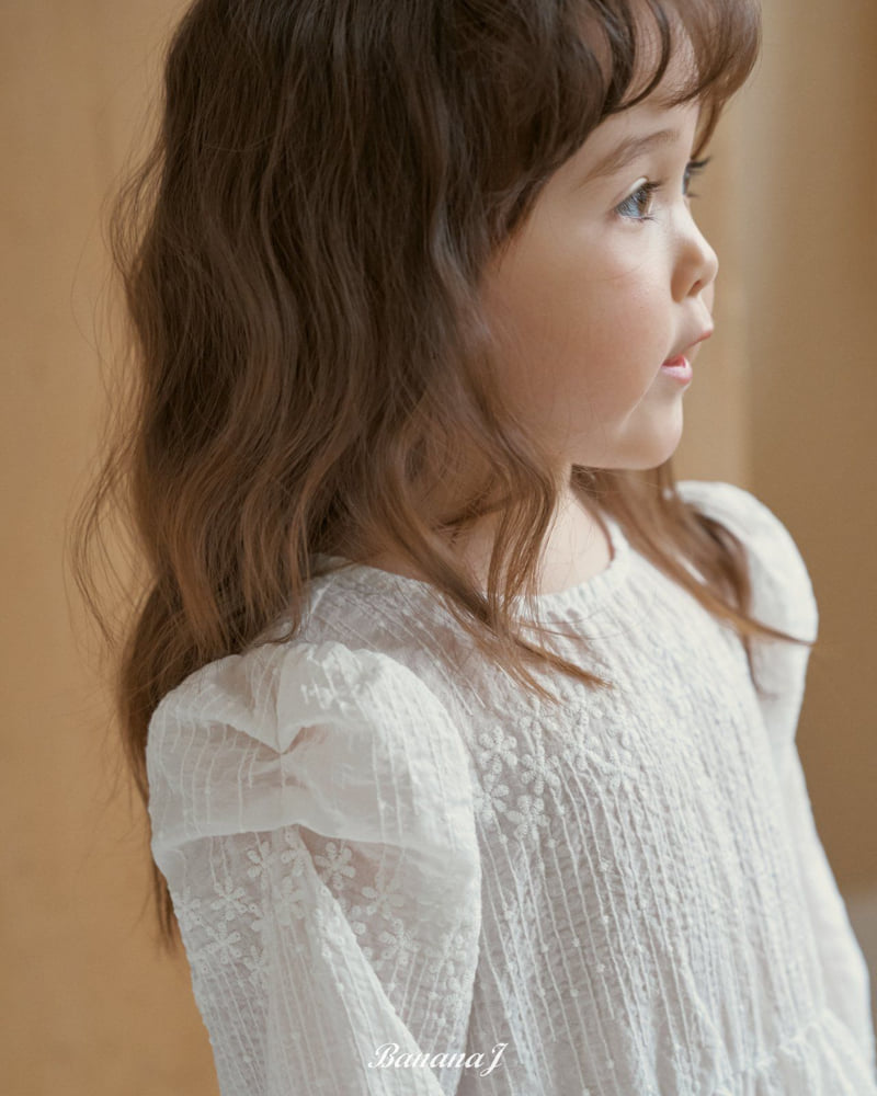 Banana J - Korean Children Fashion - #Kfashion4kids - Blanc One-piece - 9