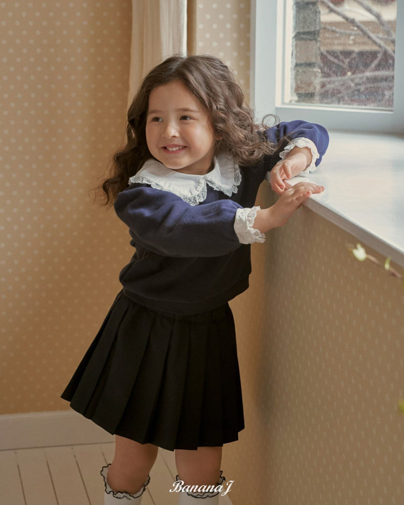 Banana J - Korean Children Fashion - #Kfashion4kids - Milo Collar Top - 8