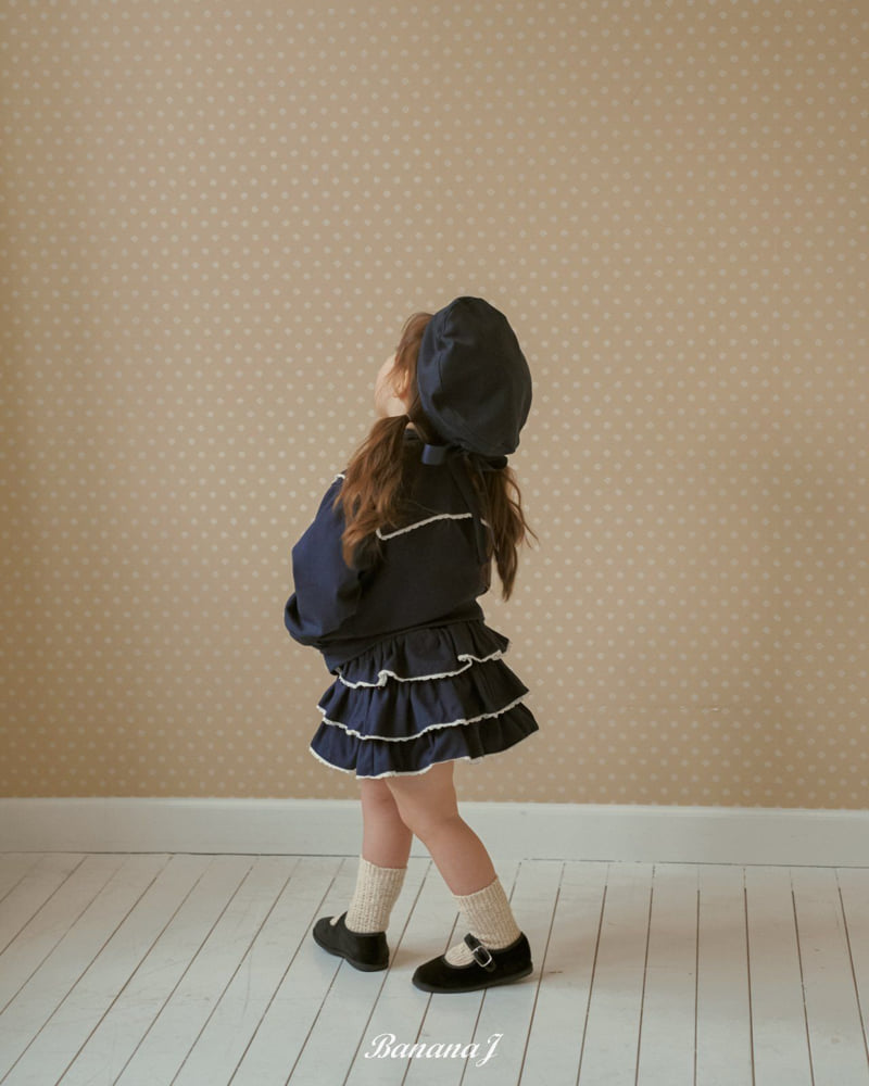 Banana J - Korean Children Fashion - #Kfashion4kids - Berry Lace Skirt - 9