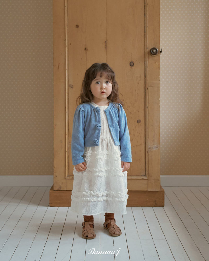Banana J - Korean Children Fashion - #Kfashion4kids - Rose Cardigan - 5