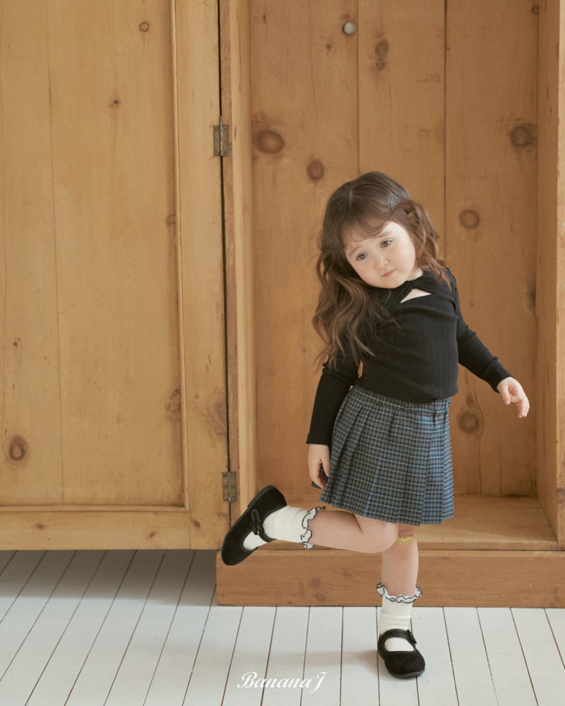 Banana J - Korean Children Fashion - #childofig - Moa Pleated Skirt - 11