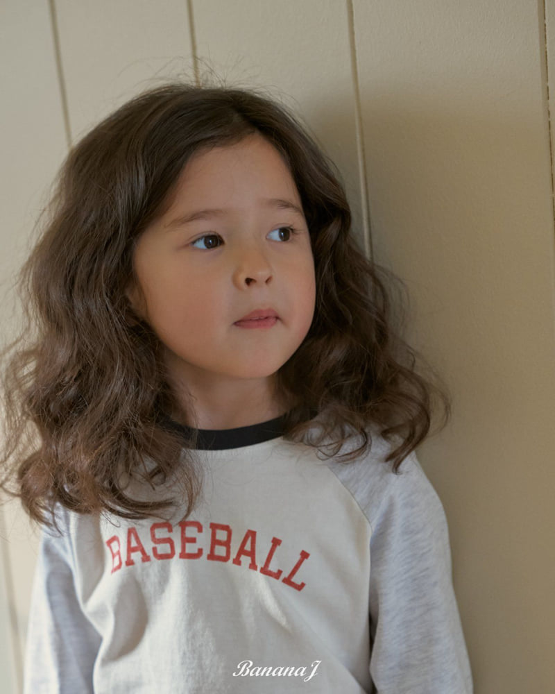 Banana J - Korean Children Fashion - #childofig - Baseball Tee - 7