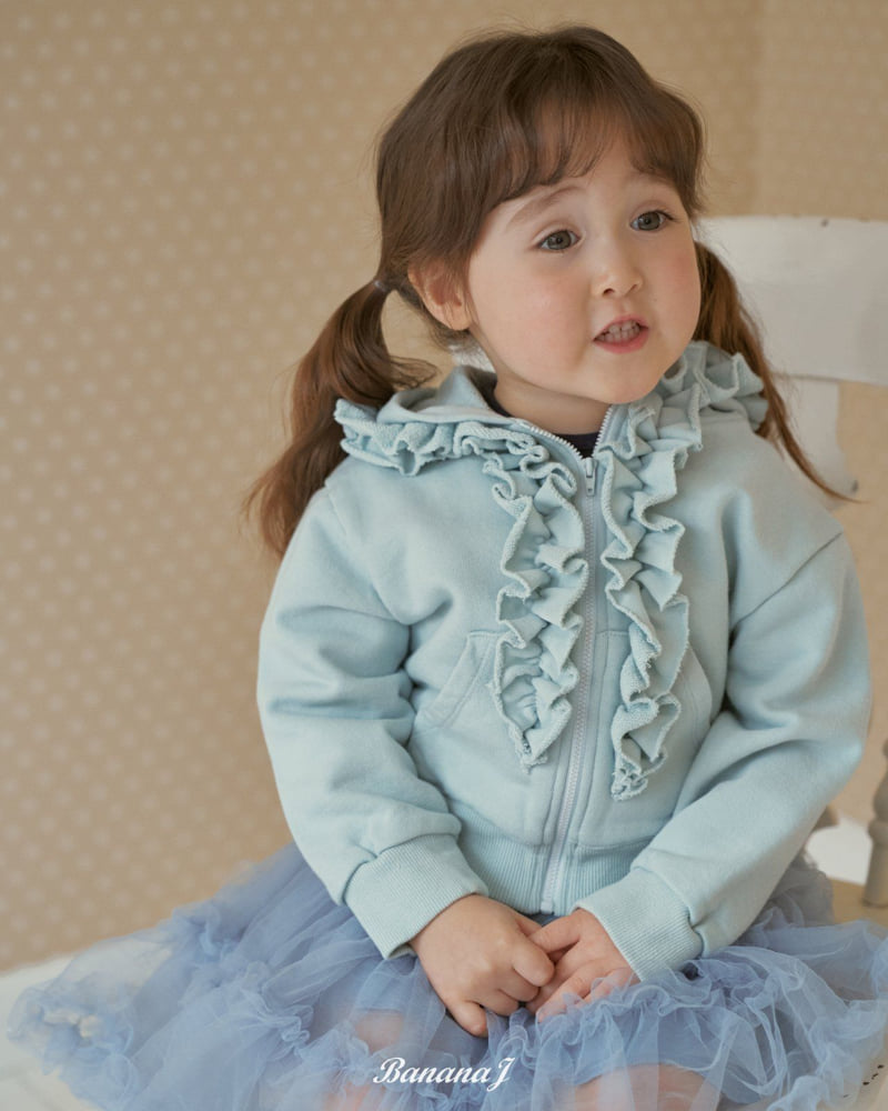 Banana J - Korean Children Fashion - #childrensboutique - Chloe Hooded Zip-Up - 7