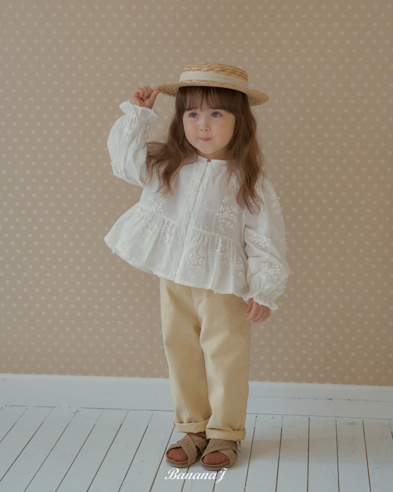 Banana J - Korean Children Fashion - #childrensboutique - Petal Blouse - 7