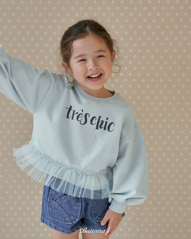 Banana J - Korean Children Fashion - #designkidswear - Tres Chic Sweatshirt - 12