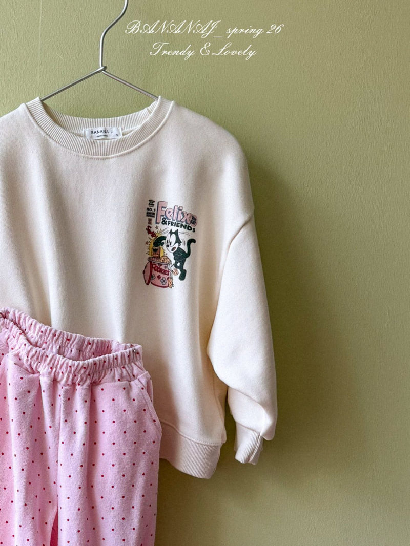 Banana J - Korean Children Fashion - #designkidswear - Happy Cookie Sweatshirt - 5