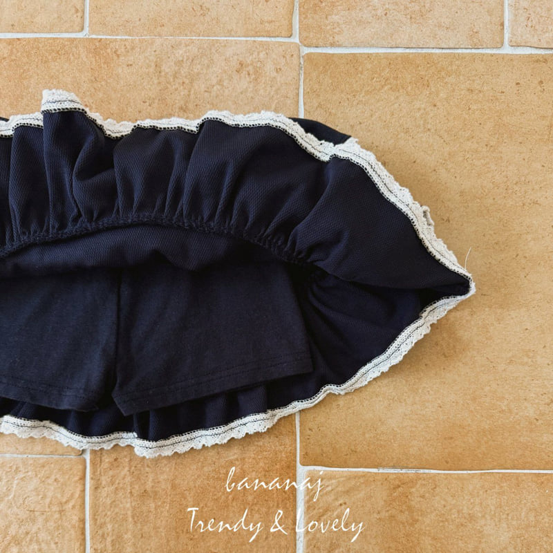 Banana J - Korean Children Fashion - #designkidswear - Berry Lace Skirt - 3