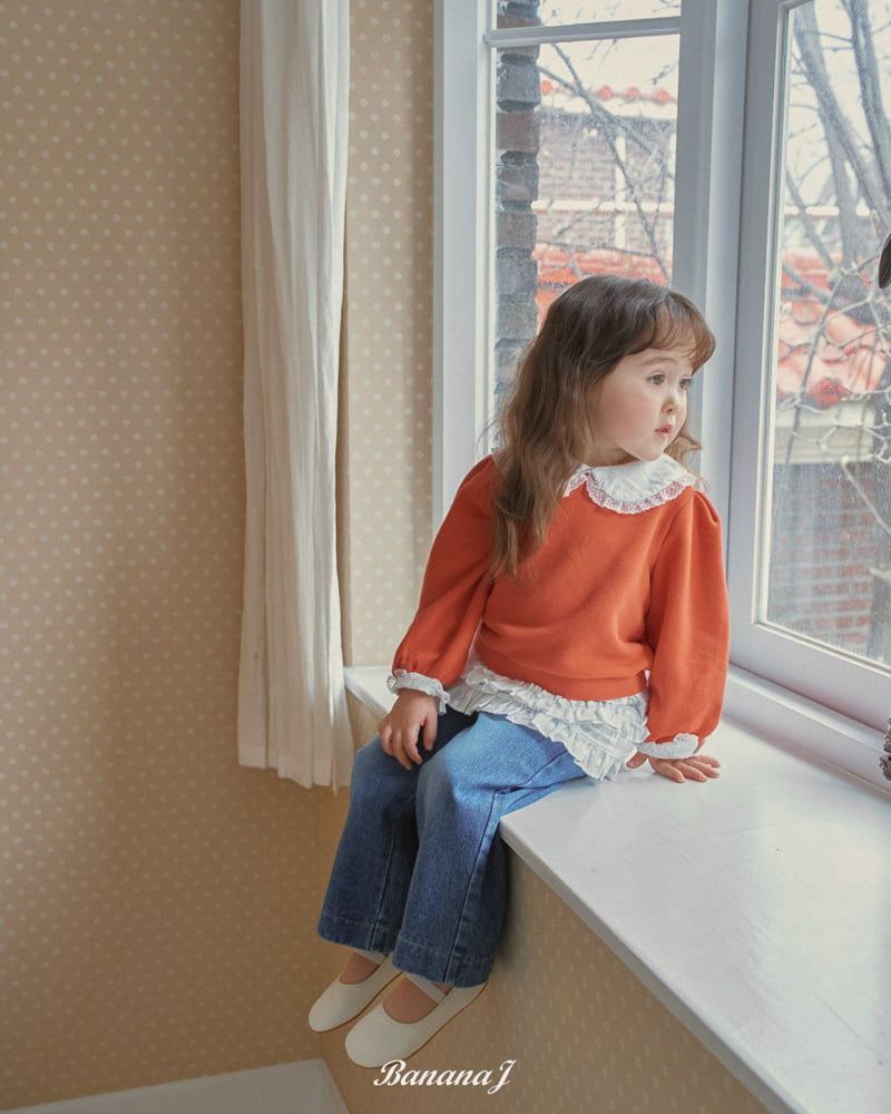 Banana J - Korean Children Fashion - #designkidswear - Signature Denim Pants - 11