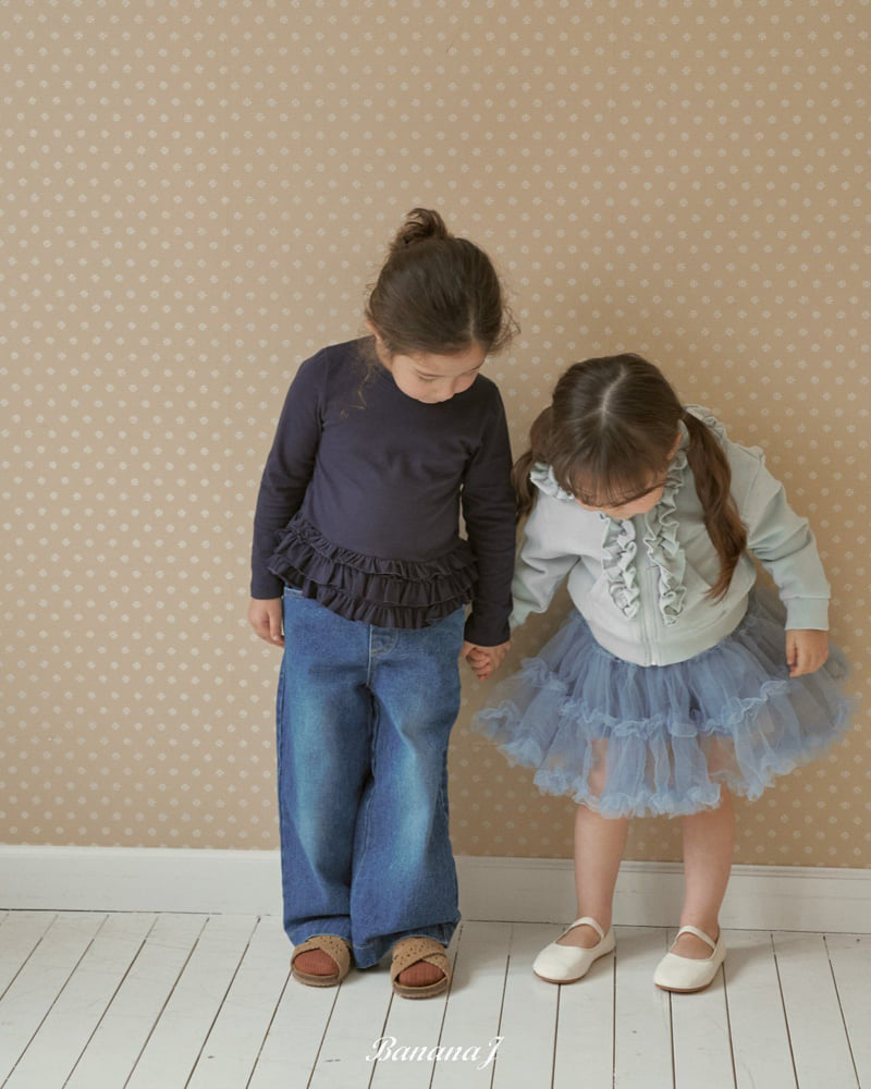 Banana J - Korean Children Fashion - #discoveringself - Maison Cancan Tee - 11