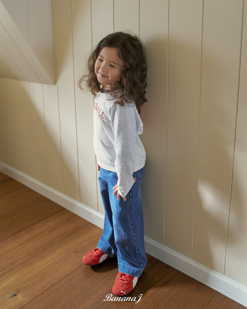 Banana J - Korean Children Fashion - #discoveringself - Signature Denim Pants - 12