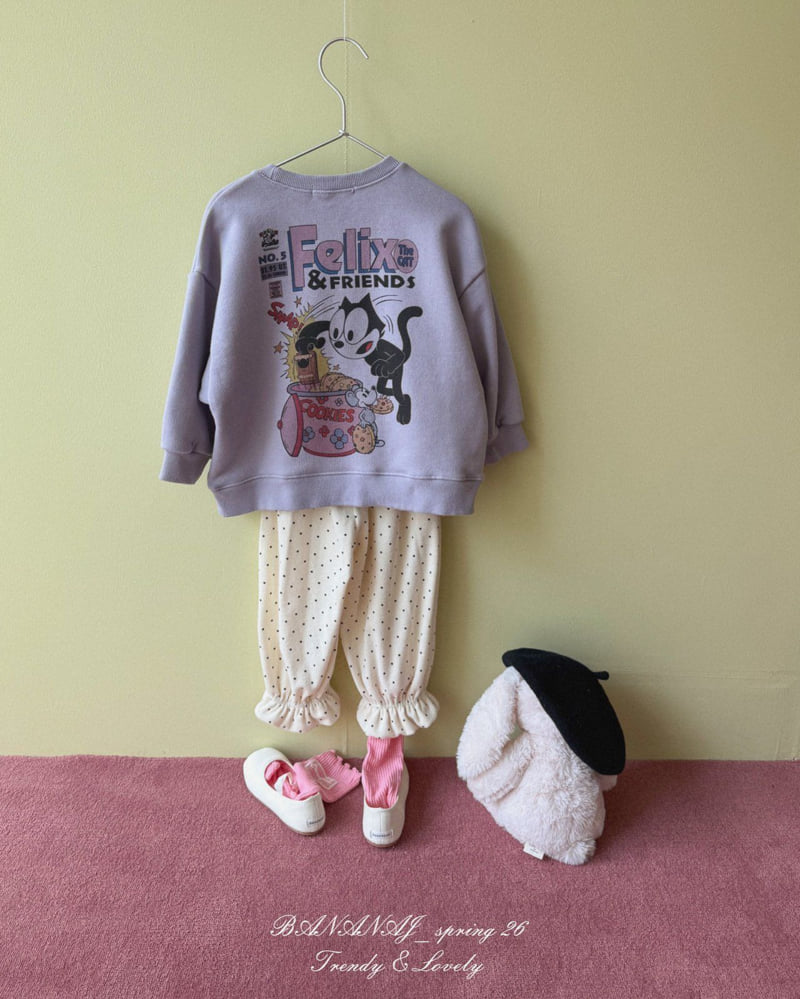 Banana J - Korean Children Fashion - #fashionkids - Happy Cookie Sweatshirt - 7